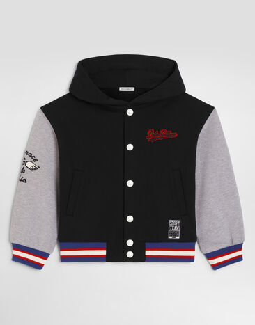 Dolce & Gabbana Cotton sweatshirt with patch  L4JB8FG7P6N