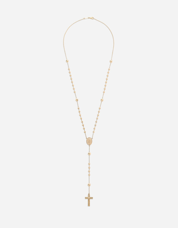 Dolce & Gabbana Tradition yellow gold rosary necklace Yellow gold WNHS2GW2N01