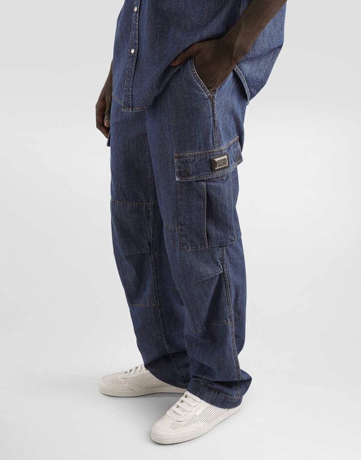 Dolce & Gabbana Denim trousers Multicolor GP1E5DG8OM1