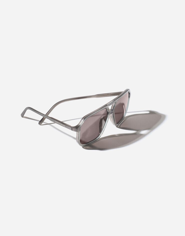 Dolce & Gabbana Everyday Sunglasses Dolce & Gabbana Everyday Sunglasses Transp grey on striped grey VG4541VP987