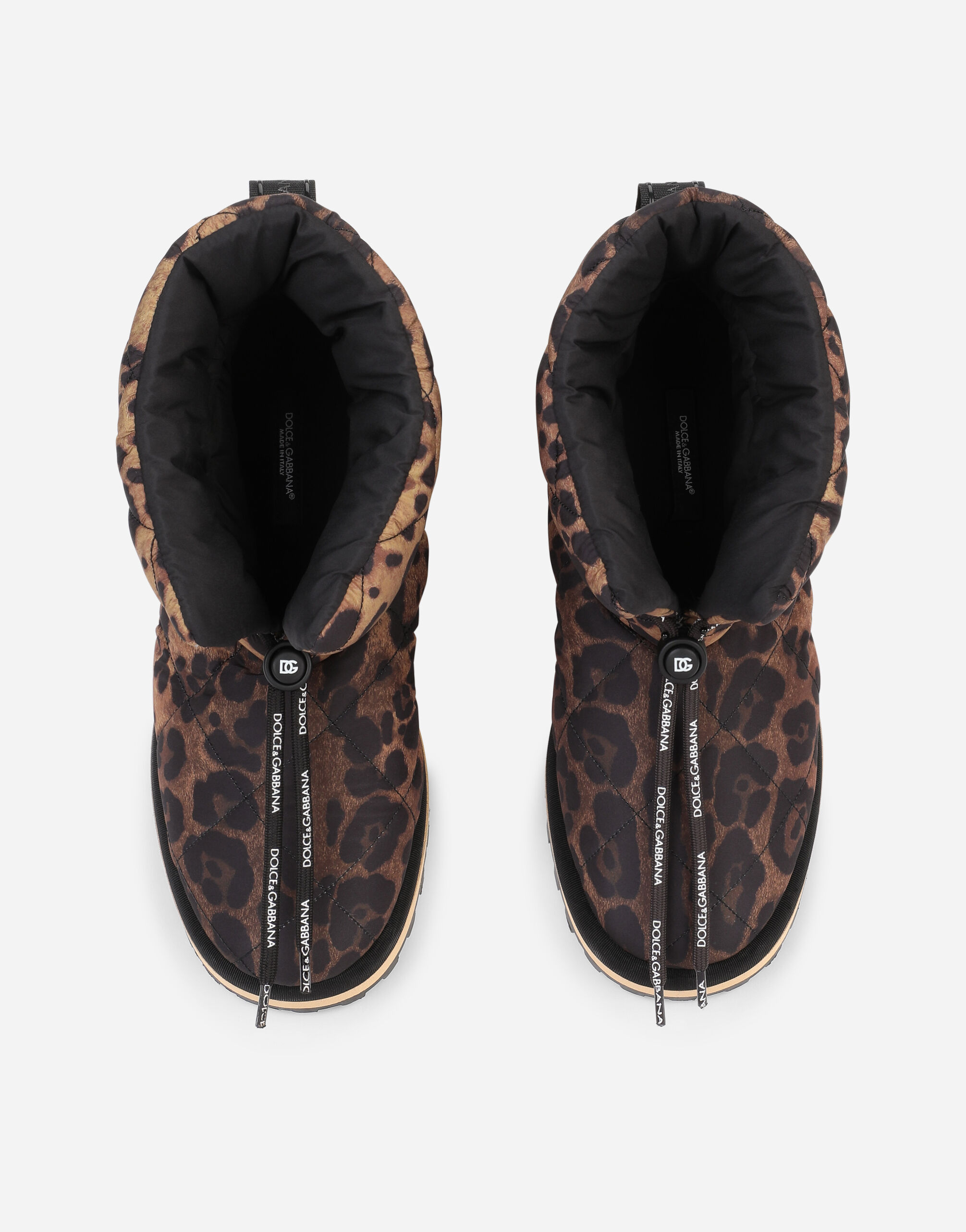 Dolce gabbana leopard boots new arrivals
