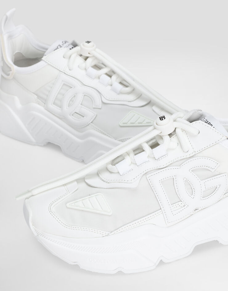 ホワイトのウィメンズ Mixed-materials Daymaster sneakers 