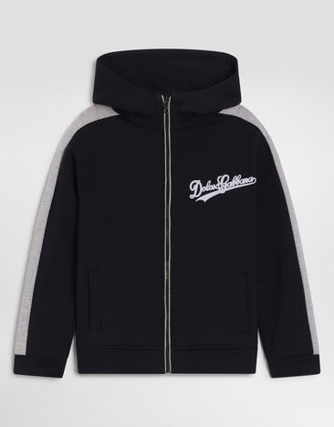Dolce & Gabbana سويت شيرت من قطن بشعار  L4JWNOG7PWP