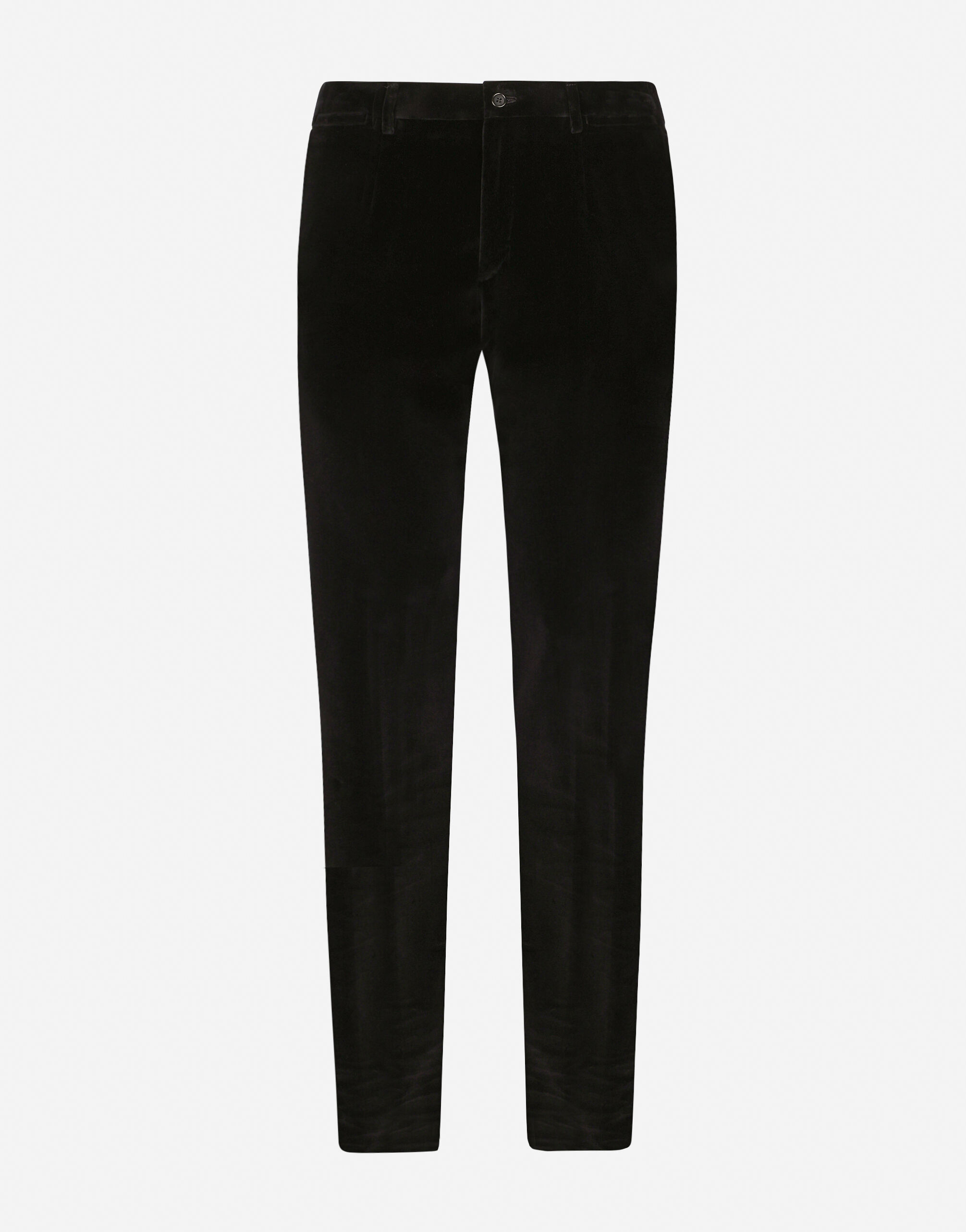Pantalon pana negro hombre 2025