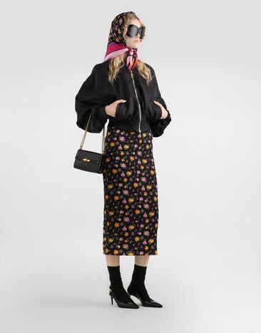 Dolce & Gabbana جاكيت جبردين نايلون Black F9T51TFUS3D