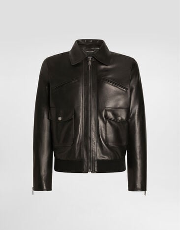 Dolce & Gabbana Nappa leather bomber jacket  G9CFULHULQX