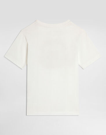 Dolce & Gabbana Jersey t-shirt with logo  L4JTHUG7P6R