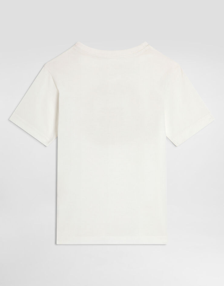 Dolce & Gabbana Jersey t-shirt with logo  L4JTHUG7P6R