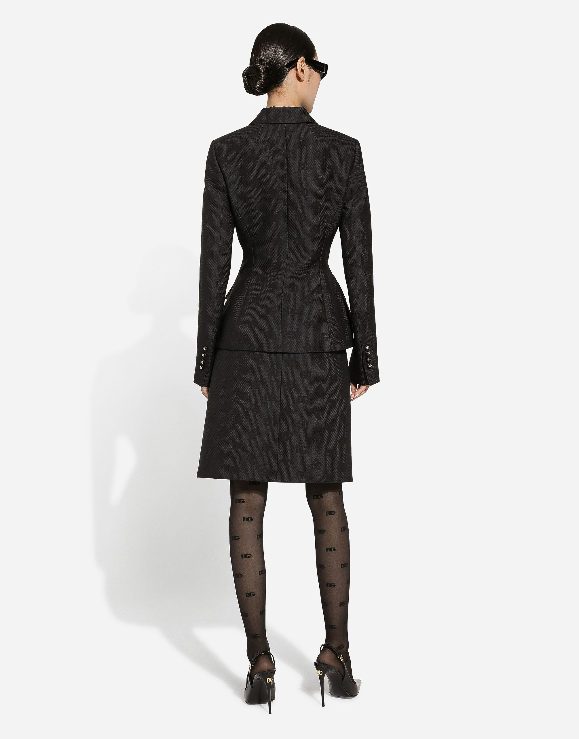 【関税＆送料込み】Dolce & Gabbana Tailored Jacket Clothing Single-breasted Sicilia-fit tuxedo jacket in Black for Men