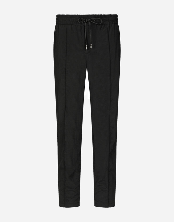 Dolce & Gabbana Pantalón de chándal de lana virgen Negro GYACETGH460