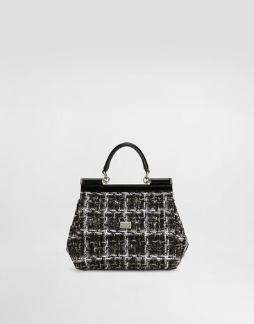 Dolce & Gabbana Bolso de mano Sicily mediano Negro BB6003B6M32
