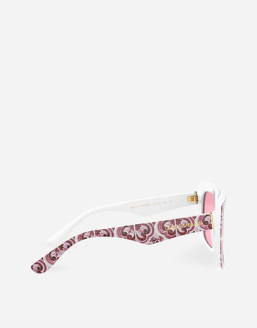 Dolce & Gabbana نظارة شمسية مايوليكا فوشيا VG4414VP584