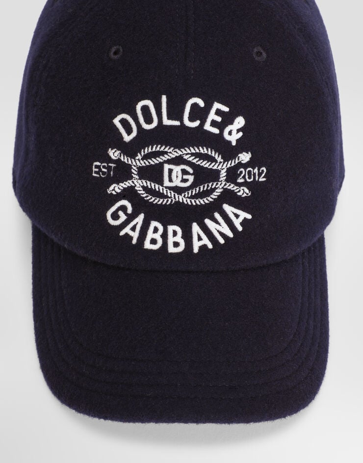 Dolce & Gabbana Wool blend baseball hat Grey LB5H71FUZCK