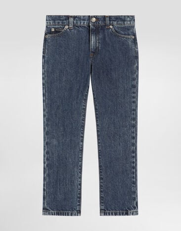Dolce & Gabbana 5-pocket denim trousers Blue L42F59LDD93