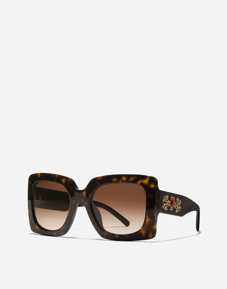 Dolce & Gabbana DG Filigrana Sunglasses Havana VG4525VP213