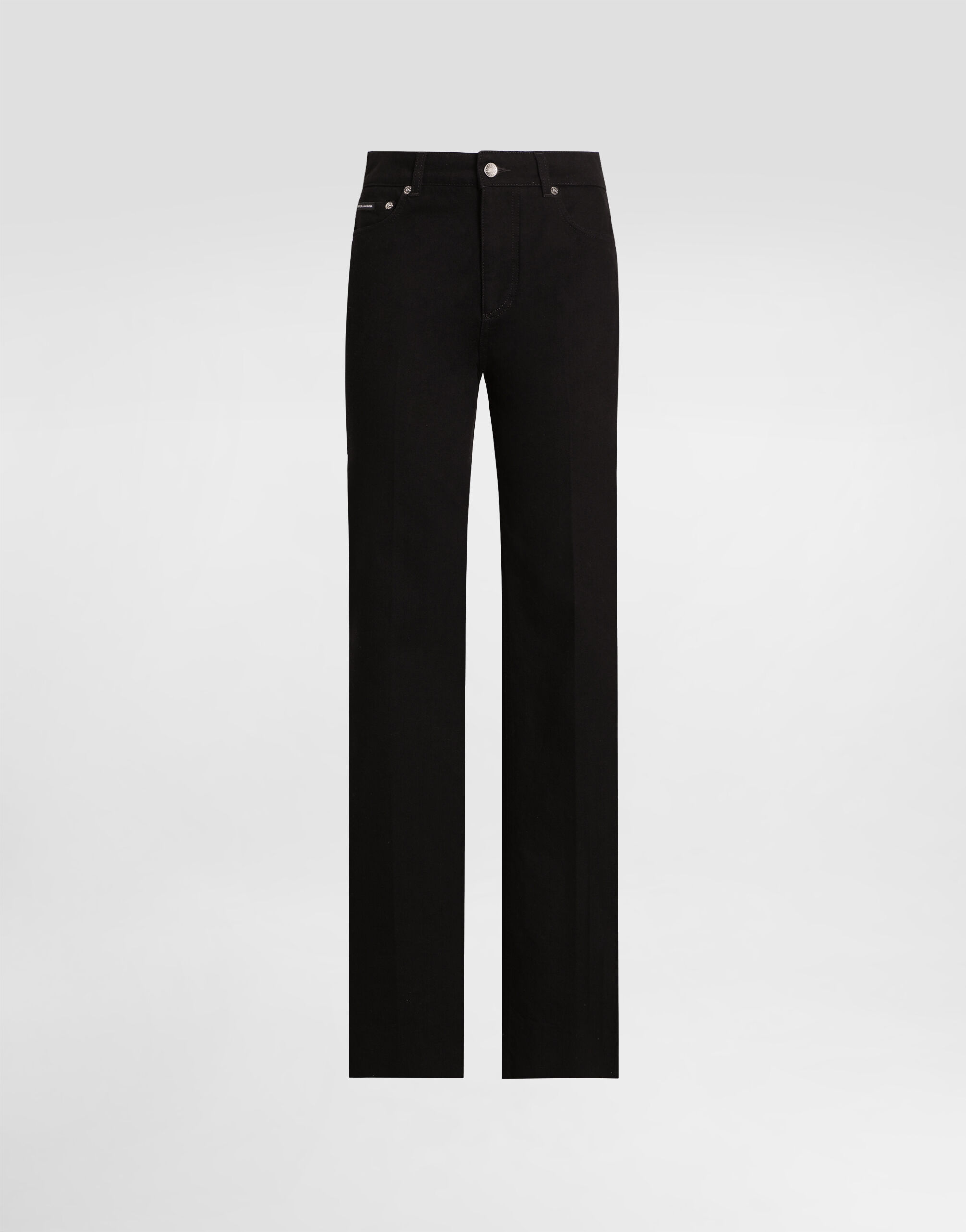 デニム・ジーパン DOLCE  GABBANA Women Denim Pants FTC67DG8MS6S9001 Black GY07CZG8CO3_S9001_0.jpg