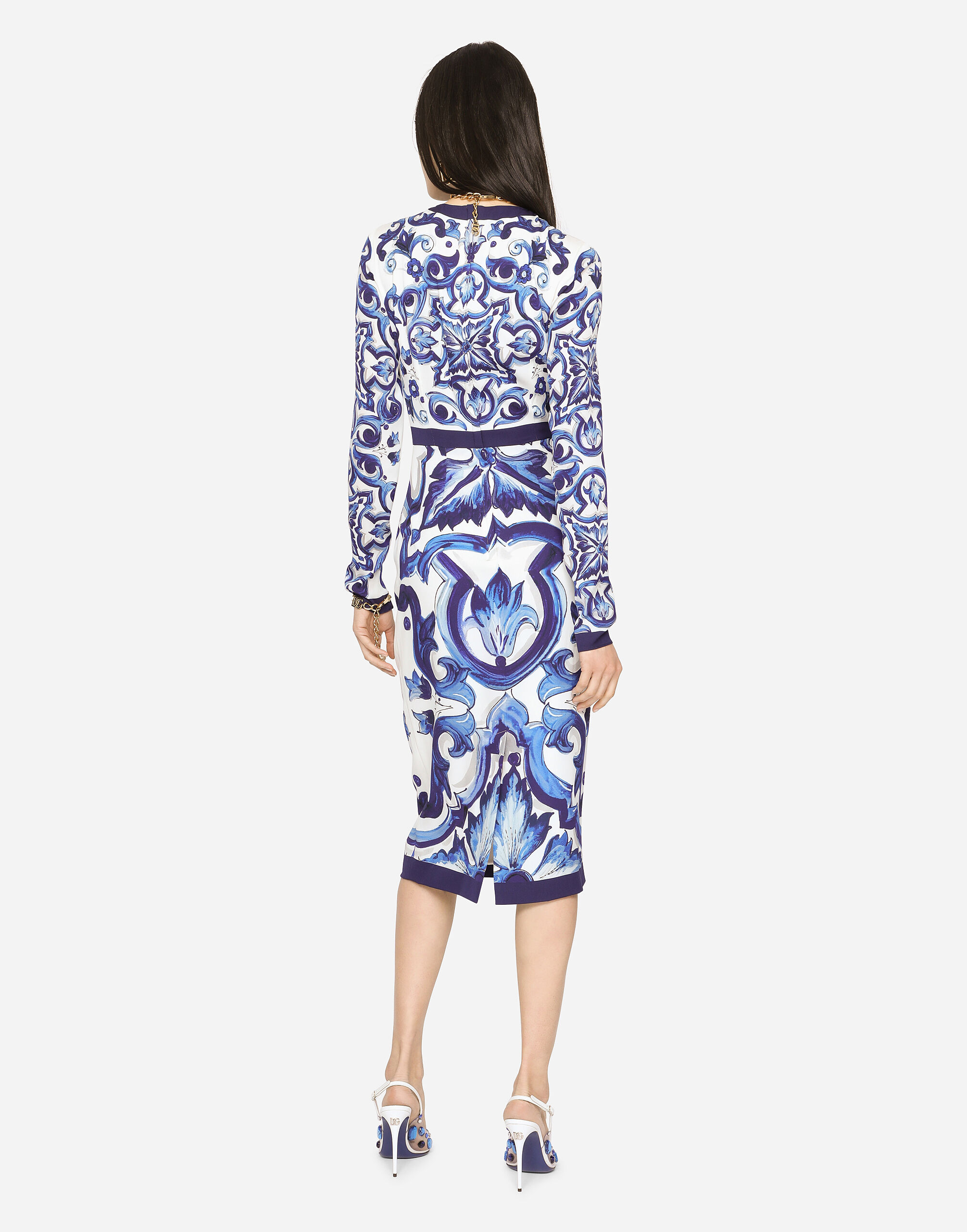 Dolce & gabbana majolica sales print 2 piece set