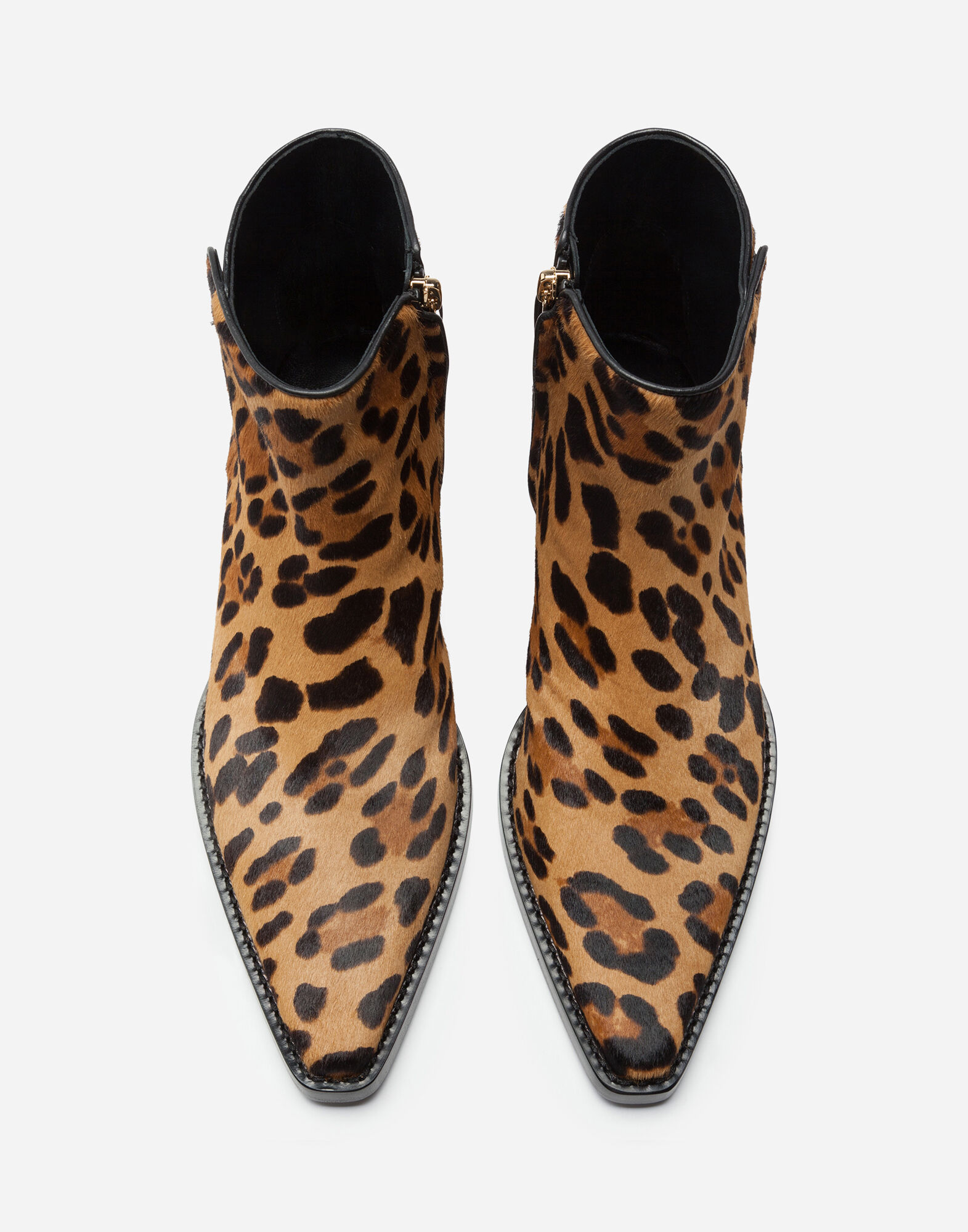 Pony hair leopard boots new arrivals