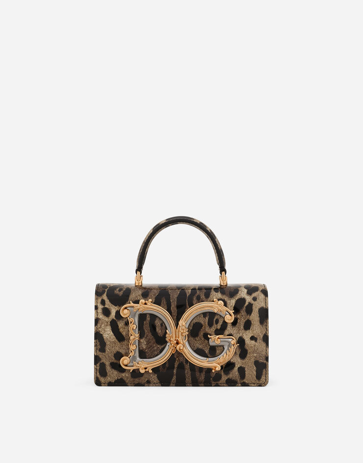Dolce & Gabbana DG 걸스 미니 백 애니멀 프린트 BI3278AM568