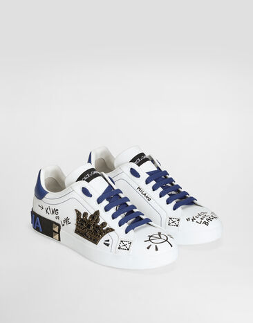 Dolce & Gabbana Portofino leather sneakers Multicolor CS1759A0219