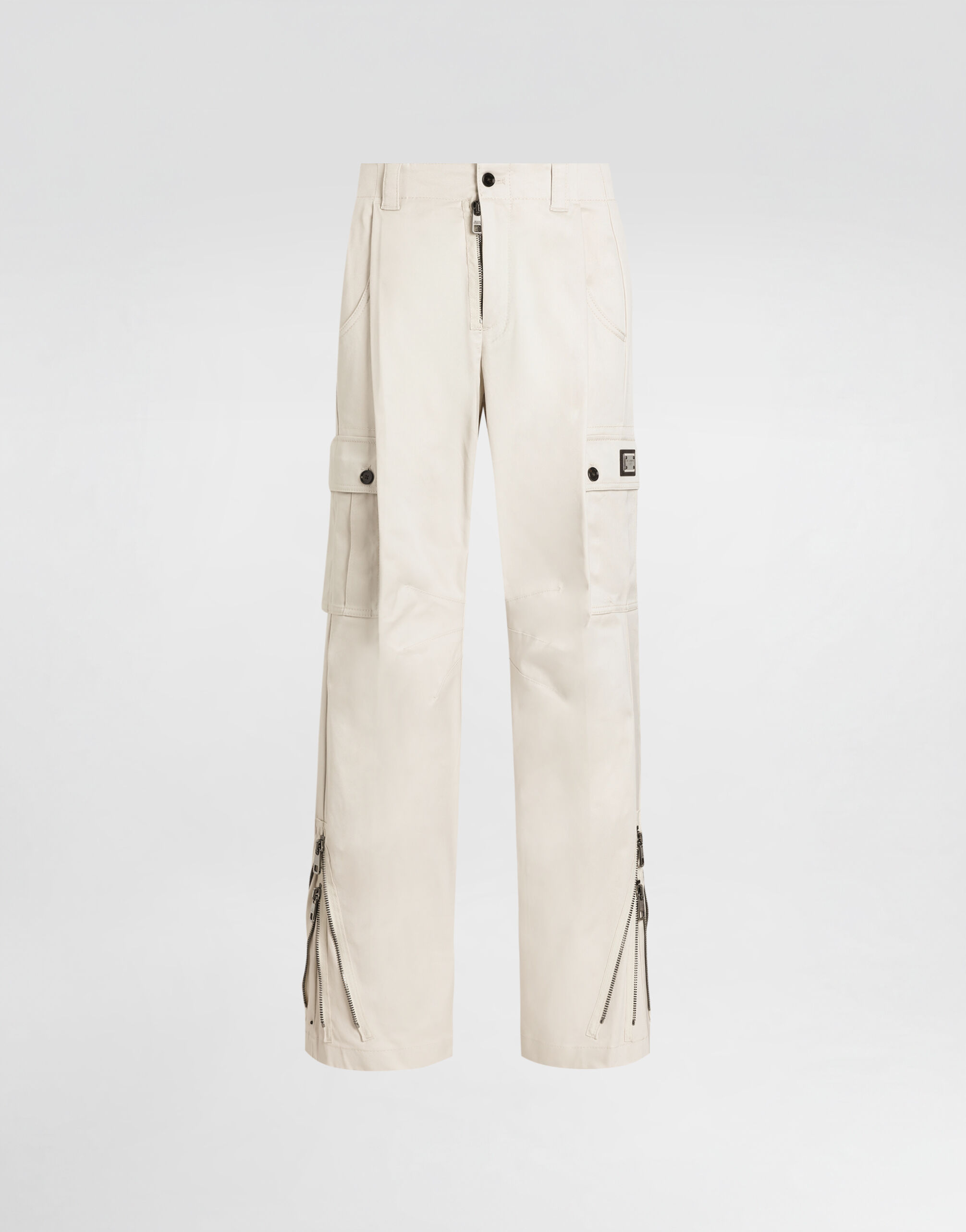 Gabardine trousers