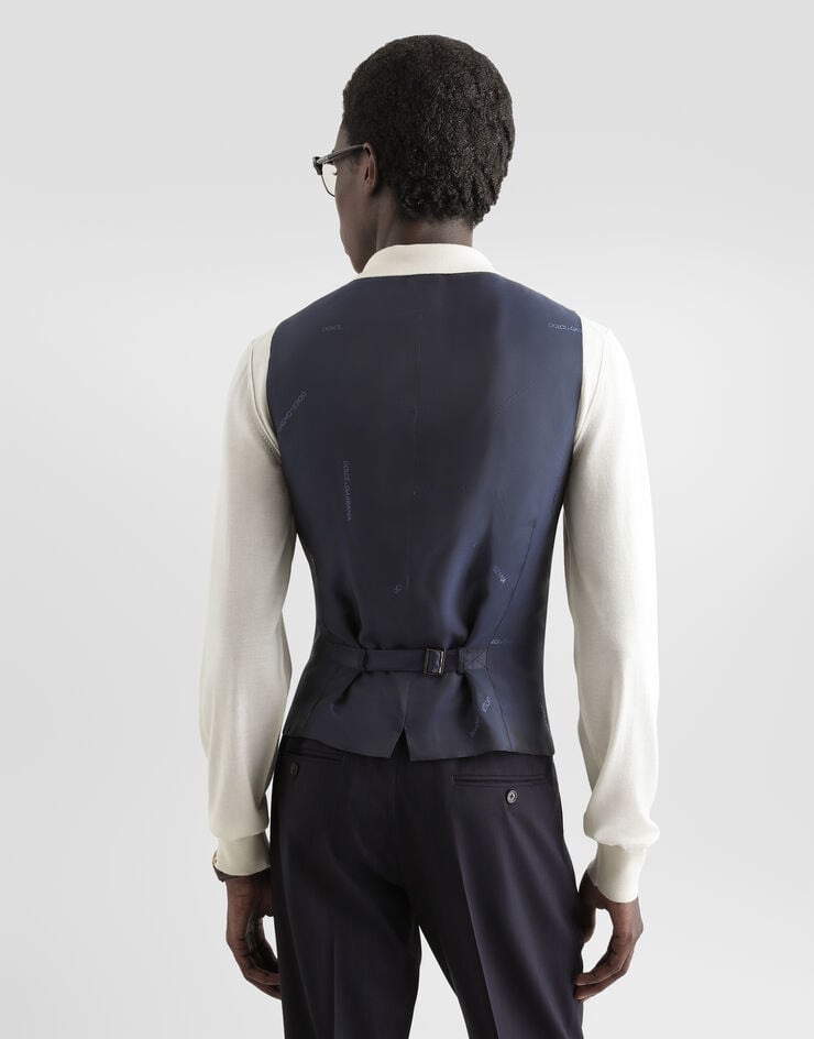 Dolce & Gabbana Single-breasted sicilia light pinstripe wool suit Dolce & Gabbana Single-breasted sicilia light pinstripe wool suit Multicolor GK06ATFRBDR