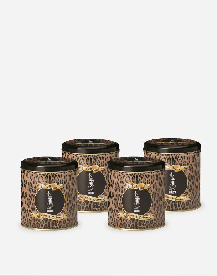 Dolce & Gabbana 4 Coffee Canisters BIALETTI DOLCE&GABBANA Multicolor TCCS04TCAEI