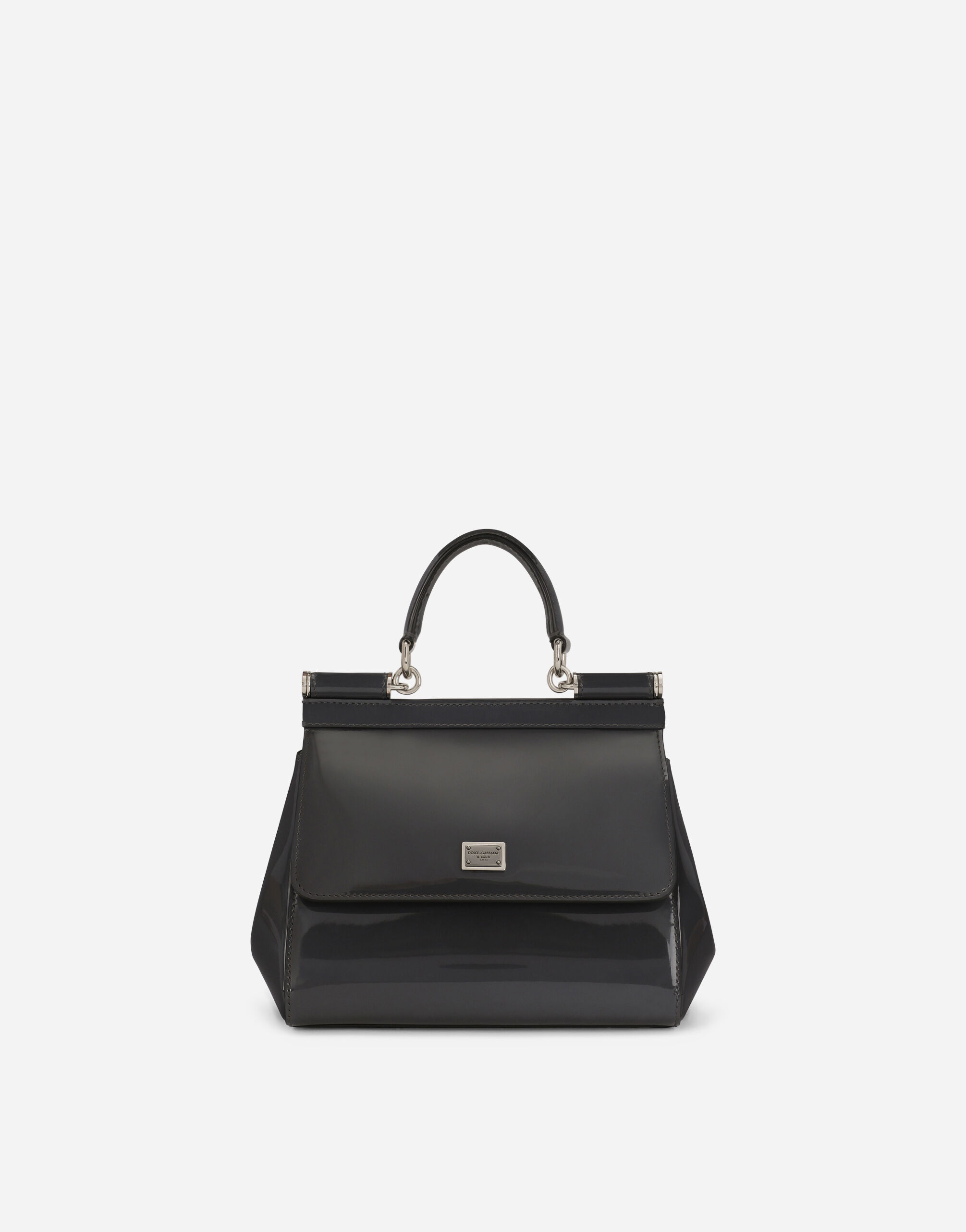 KIM DOLCE GABBANA Medium Sicily handbag in Grey for Women Dolce Gabbana