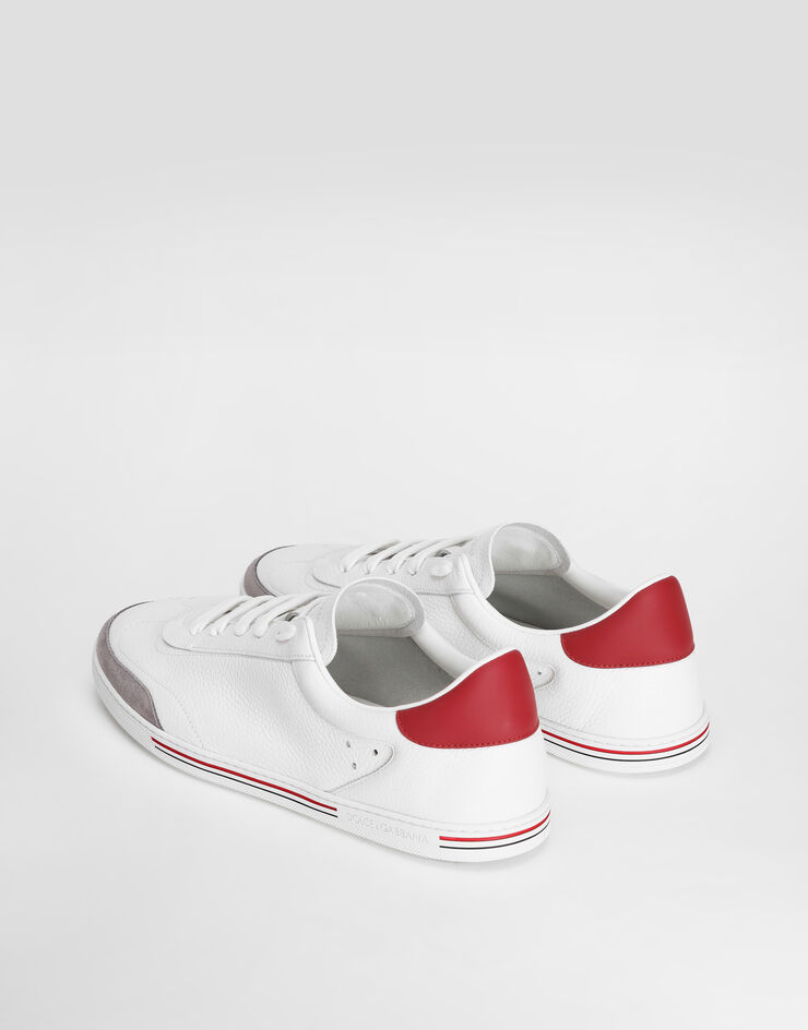 Dolce & Gabbana Sneakers Saint Tropez en cuir de veau Blanc CS2255AR836
