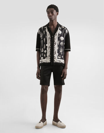 Dolce & Gabbana Silk and cotton shirt Multicolor GXVC0TJFMZL