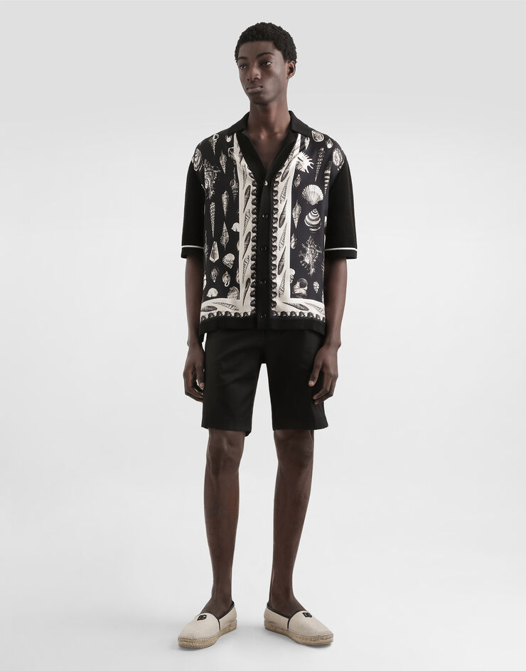 Dolce & Gabbana Silk and cotton shirt Multicolor GXVC0TJFMZL