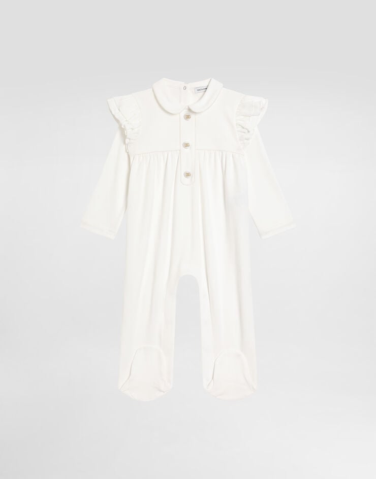 Dolce & Gabbana 3-piece gift set in interlock jersey White L2JOV2G7BNC