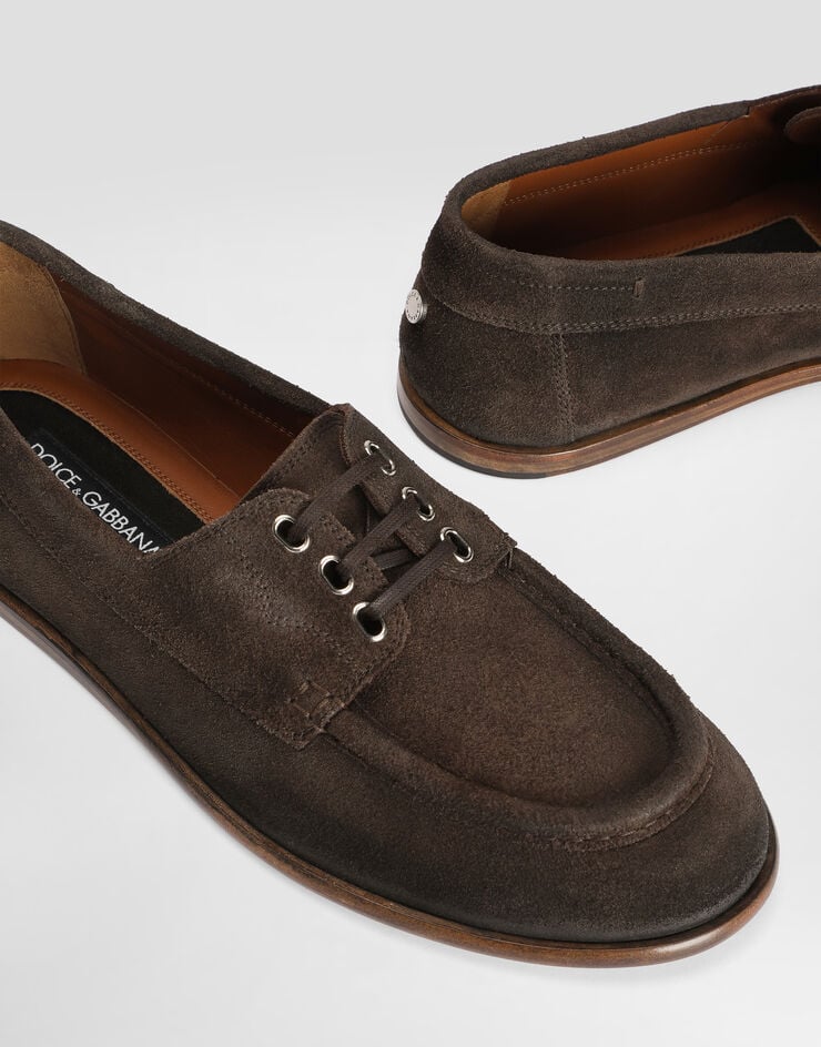Dolce & Gabbana Derby shoes in split Dolce & Gabbana Derby shoes in split Brown A10930A3O90