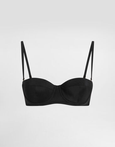 Dolce & Gabbana Balconette bikini top Black O1A16JFUGA2