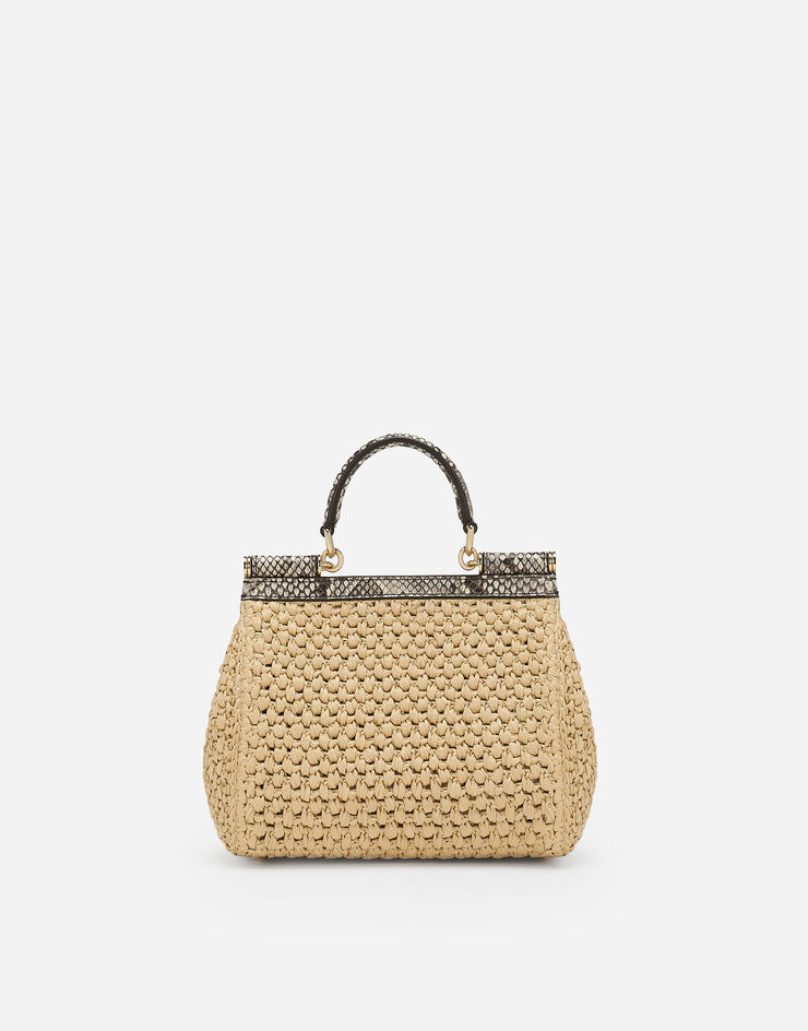 Dolce & Gabbana حقيبة يد سيسيلي متوسطة حيادي BB6003A2Y84