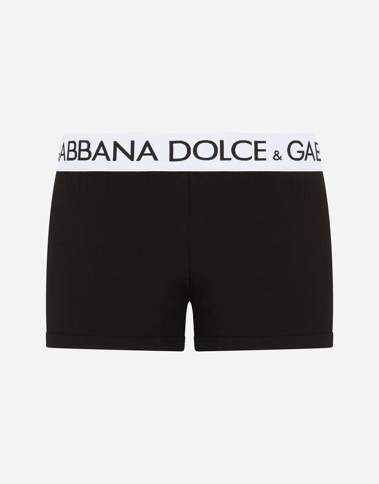 Dolce & Gabbana Боксеры стандартного кроя из биэластичного хлопкового джерси черный M4B97JONN97