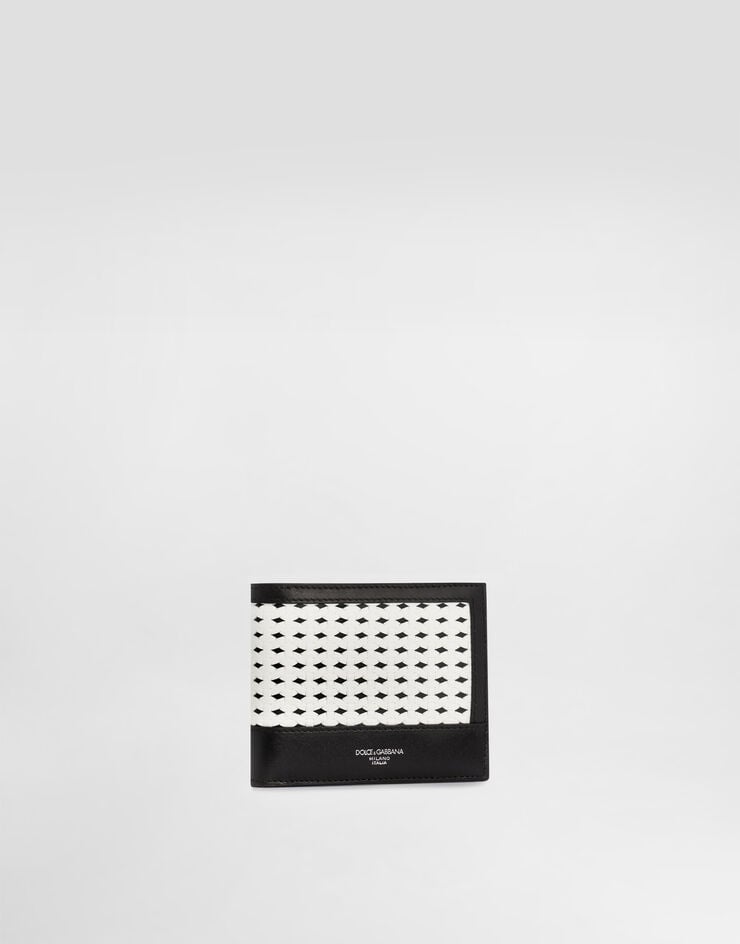 Dolce & Gabbana Woven plongé calfskin wallet Multicolor BP1321AN419