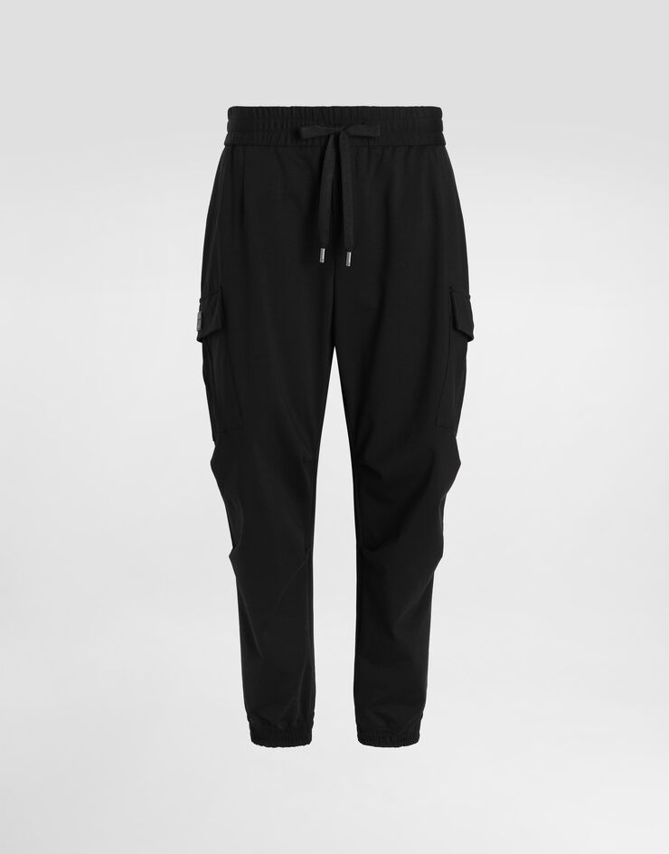 Dolce & Gabbana Cotton cargo pants with tag Black GW5OHTGK305