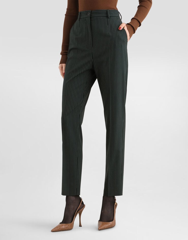 Dolce & Gabbana Pinstripe wool trousers Dolce & Gabbana Pinstripe wool trousers Multicolor FTAM2TFRBDQ
