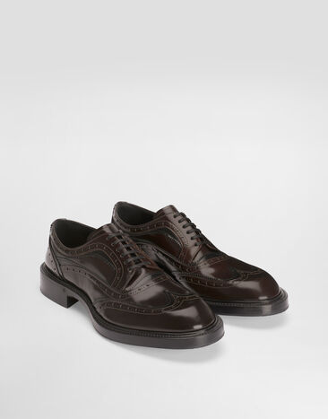 Dolce & Gabbana Calfskin derby shoes Multicolor A10922A0792