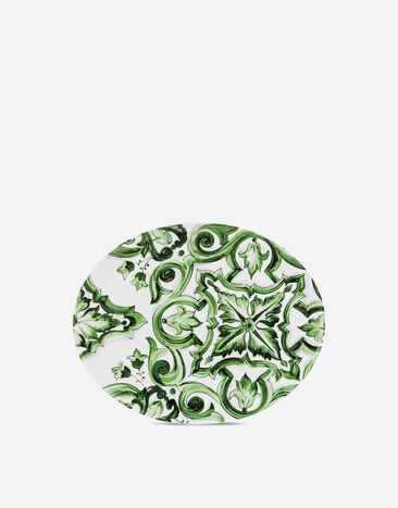 Dolce & Gabbana Porcelain Platter Multicolor TC0090TCA37