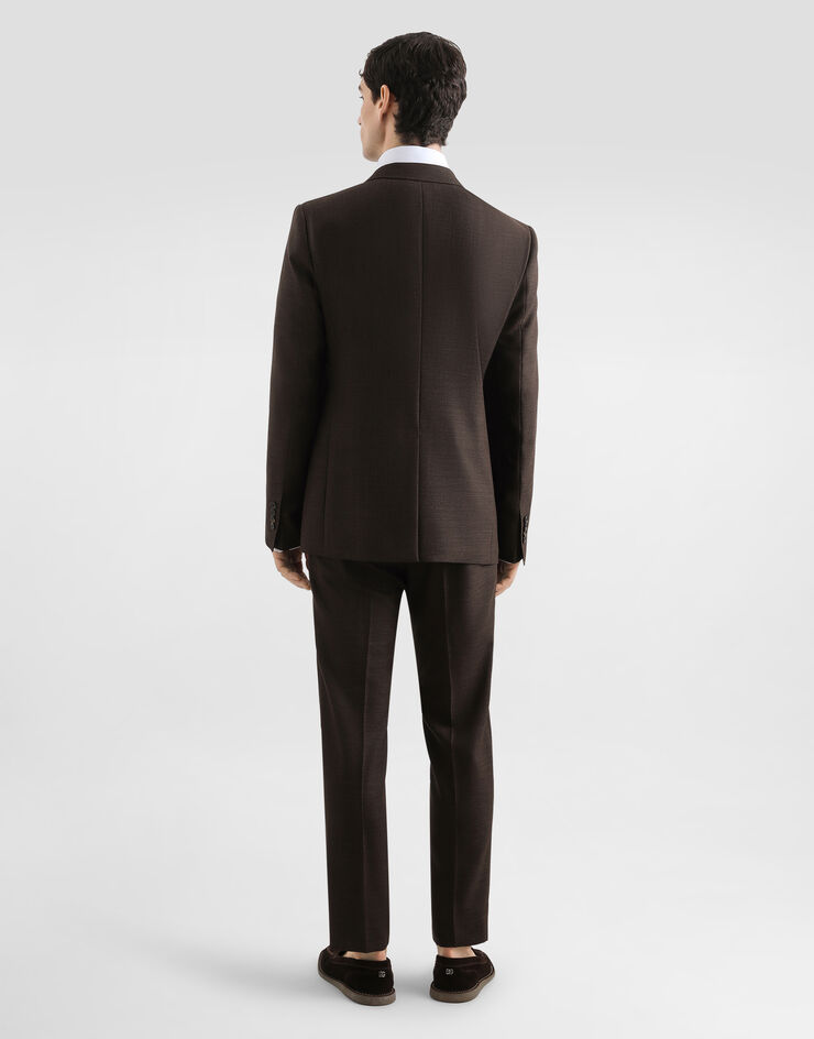 Dolce & Gabbana Double-breasted taormina wool jacket Multicolor G2NW1TFU25E