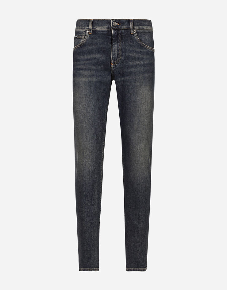 Dolce & Gabbana Jeans slim in denim stretch Multicolore GY07CDG8KY6