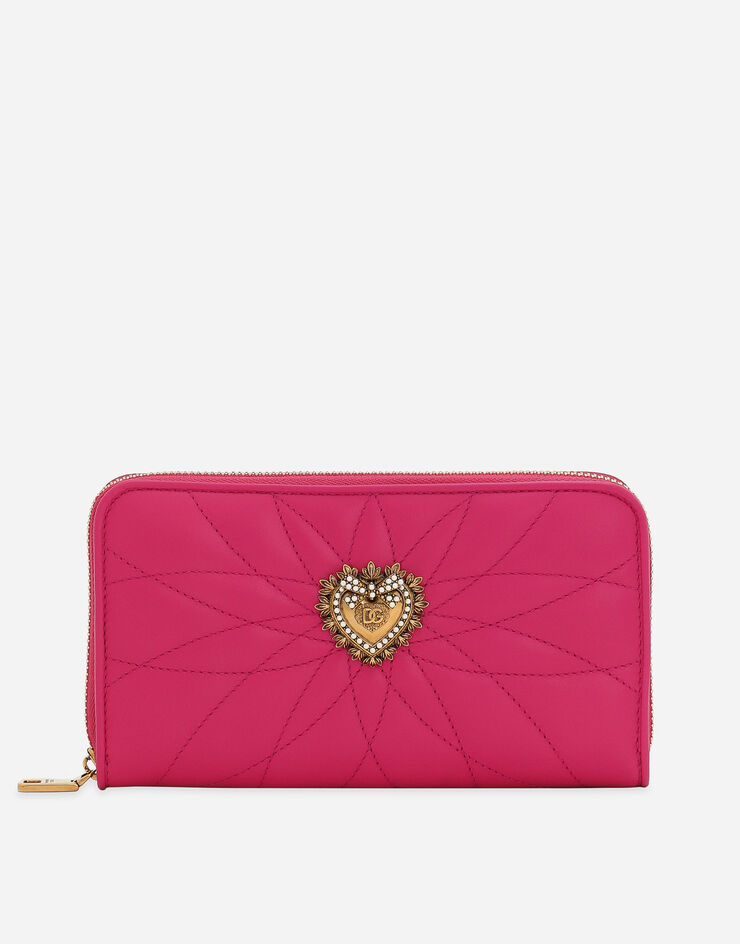 Dolce & Gabbana Zip-around Devotion wallet Pink BI0473AV967