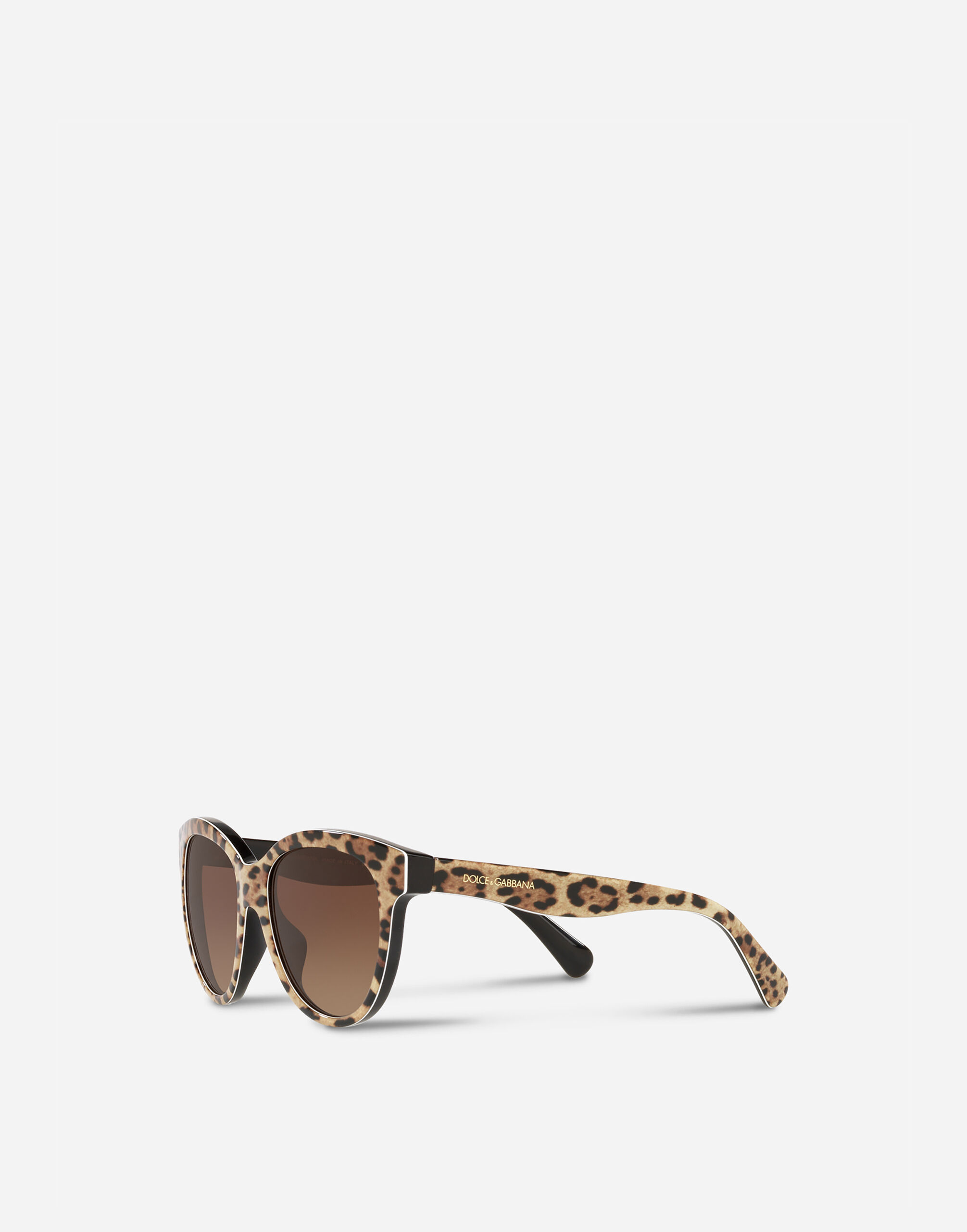 Dolce gabbana leopard top sunglasses