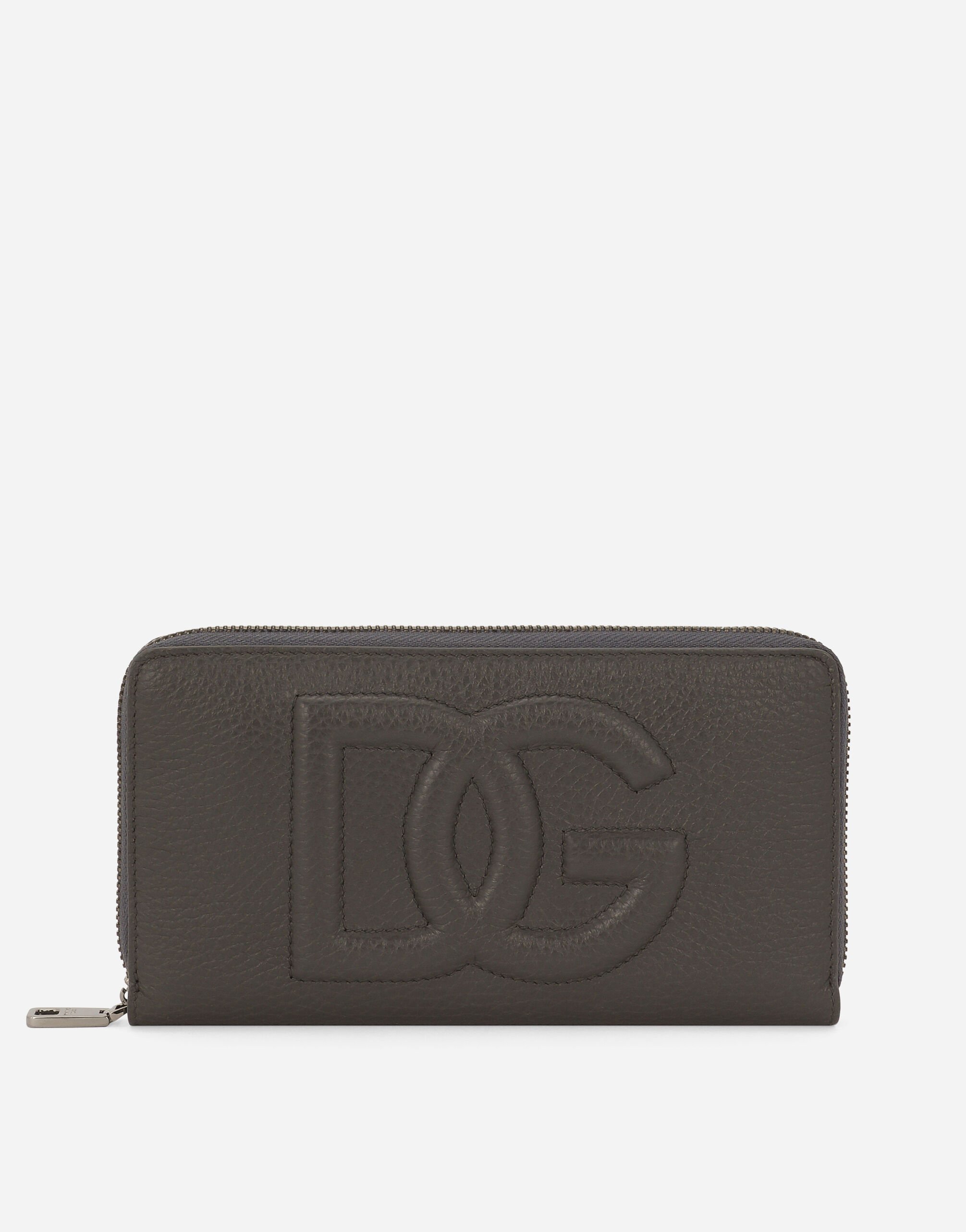 Dolce & Gabbana Zip-around DG Logo wallet Black BP3309A8034