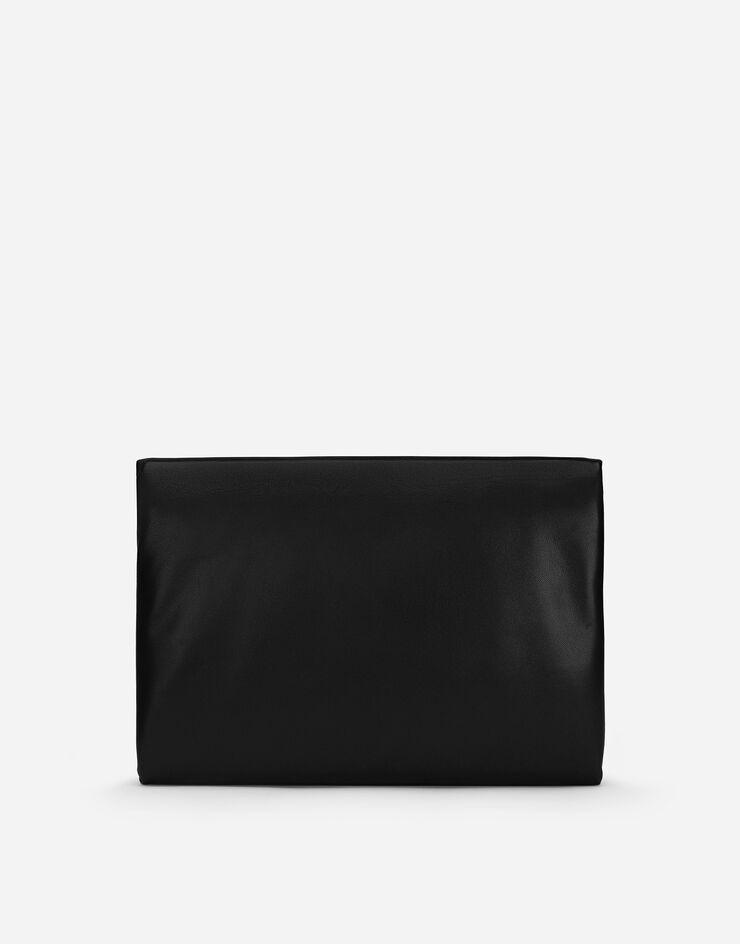 Dolce & Gabbana حقيبة كروس بودي من جلد نابا أسود BM3075AF984