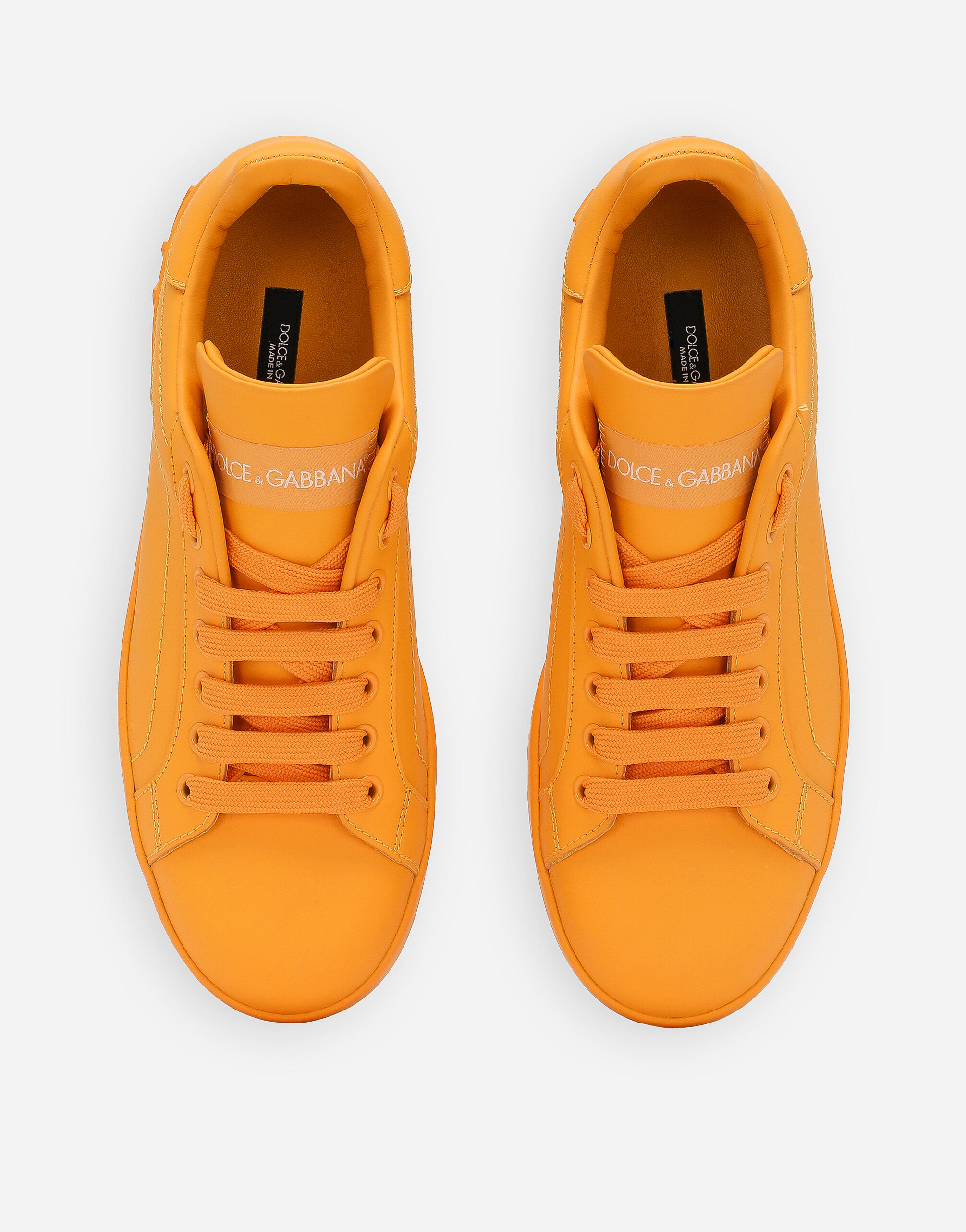 Dolce gabbana orange sneakers sales