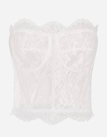 Dolce & Gabbana Lace bustier Print F6ZT1THS5Q2