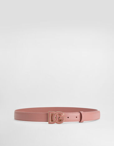 Dolce & Gabbana Cintura con logo DG Rosa BE1554AQ845